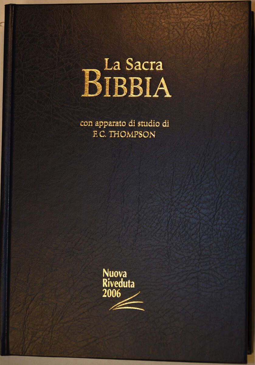 BIBBIA NR THOMPSON COMPL. RIGIDA BLU - Edizioni ADV shop
